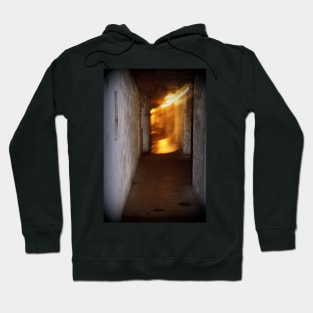 Battery Mishler like a corridor through time Hoodie